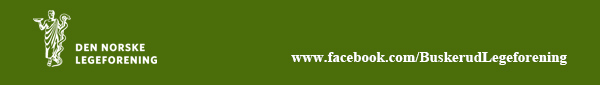 Buskerud legeforenings medlemsnytt footer
