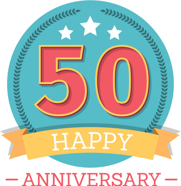 50 års jubileum mostphotos.com