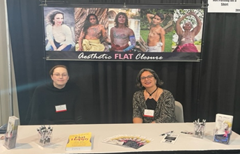 Representanter fra pasientorganisasjonen Going Flat var også tilstede. Foto: Ingvild Ona Moberg