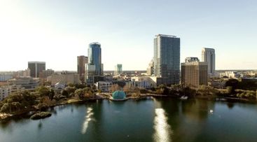 Bilde av Orlando skyline. Foto: Giovanni Gagliardi/Colourbox
