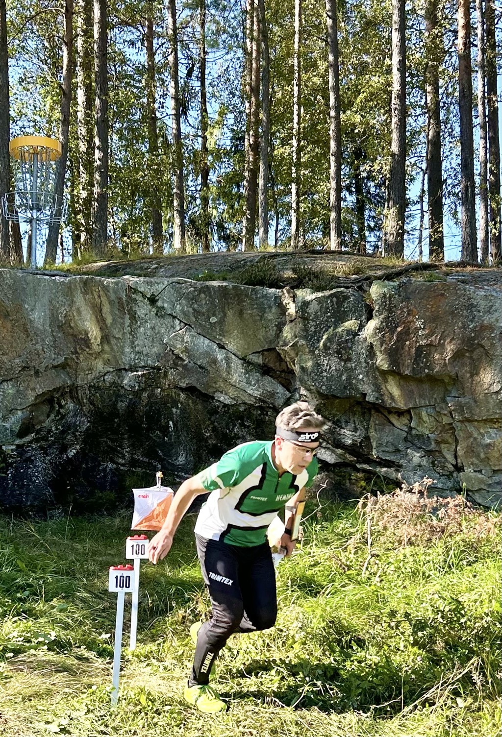 Berstad i orienteringsløypa