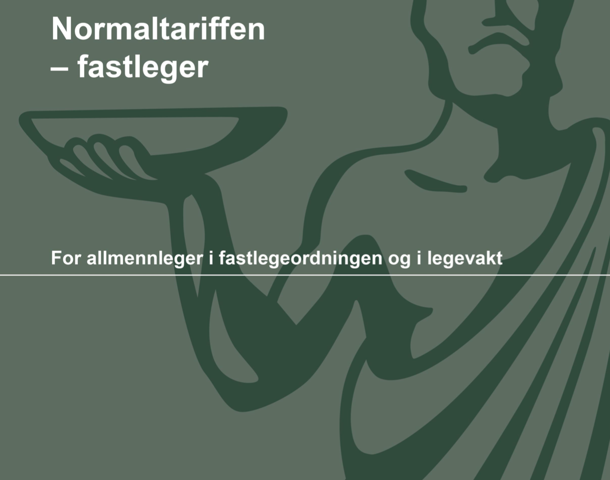 illustrasjonsbilde av heftet for normaltariffen