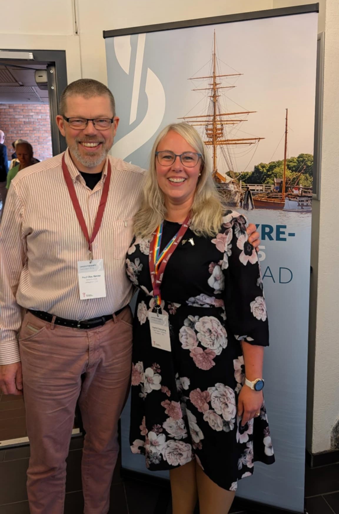 Paul Olav Røsbø og Ingvild Skjerping