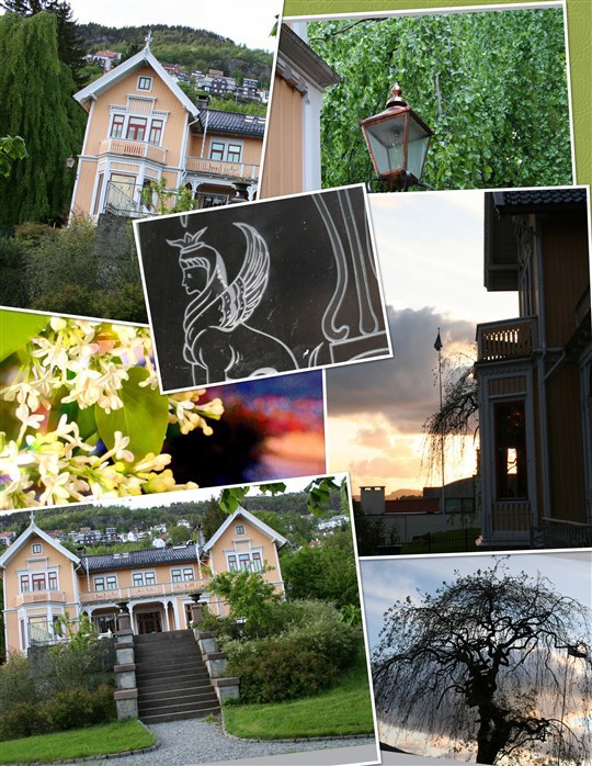 Legenes hus, detaljer og uteområde