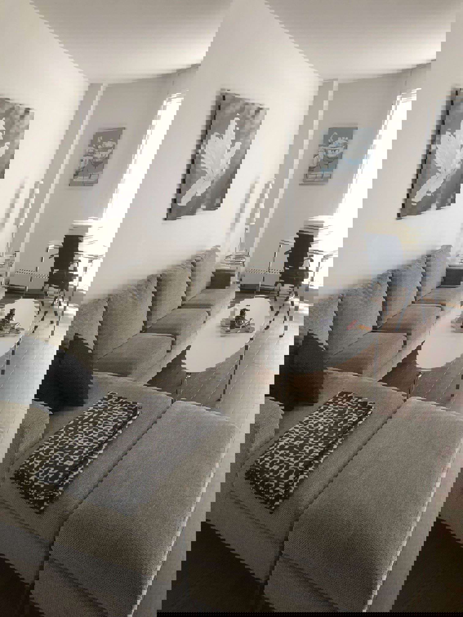 Bilde av stue i Overlegeforeningens leilighet