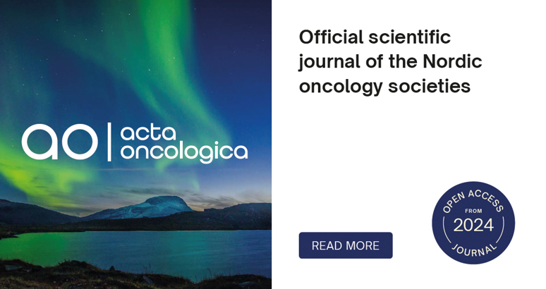 Acta Oncologica sin banner.