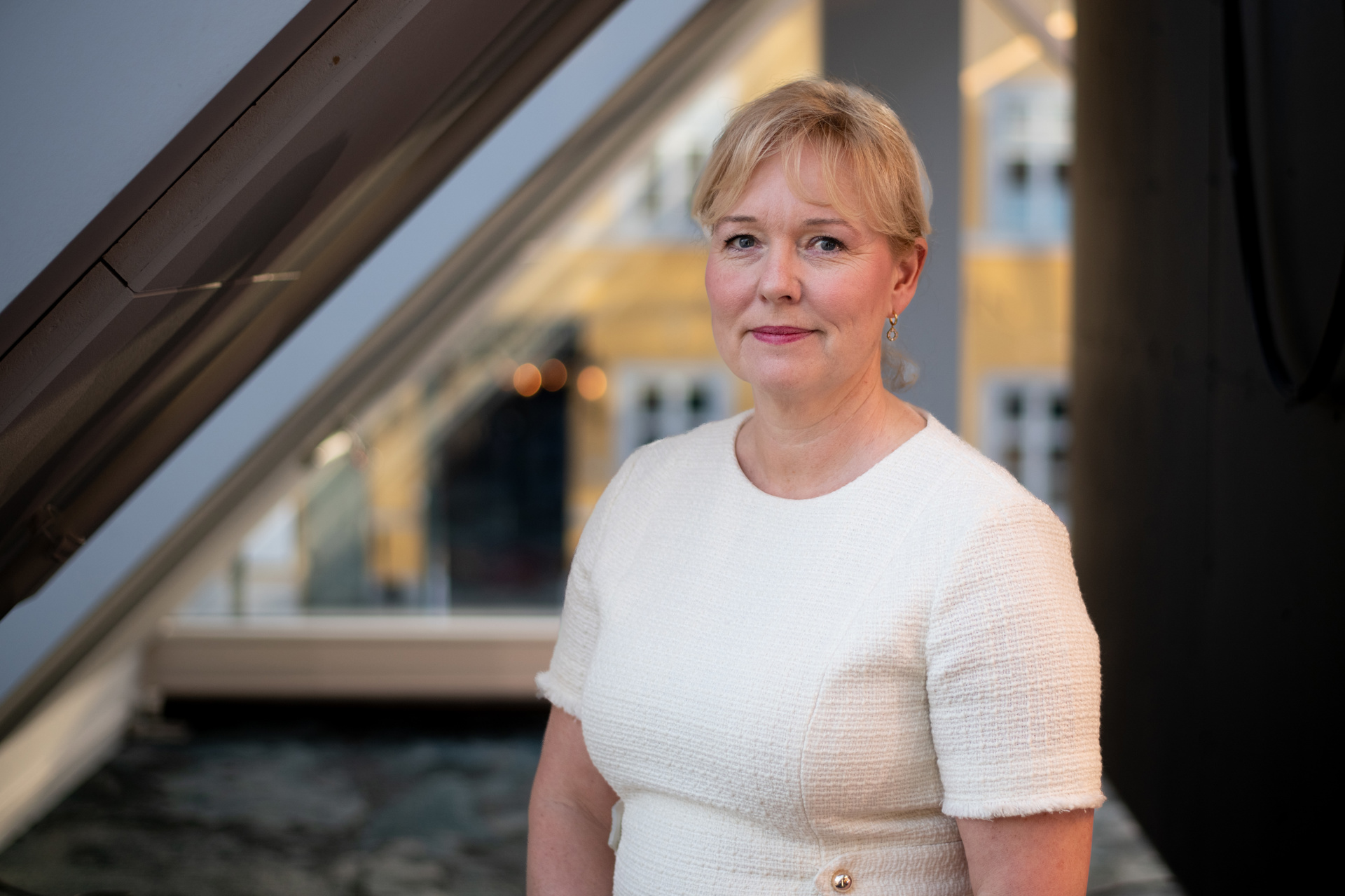 Kvinne. NFA styreleder Marte Kvittum Tangen. Foto: Vidar Sandnes