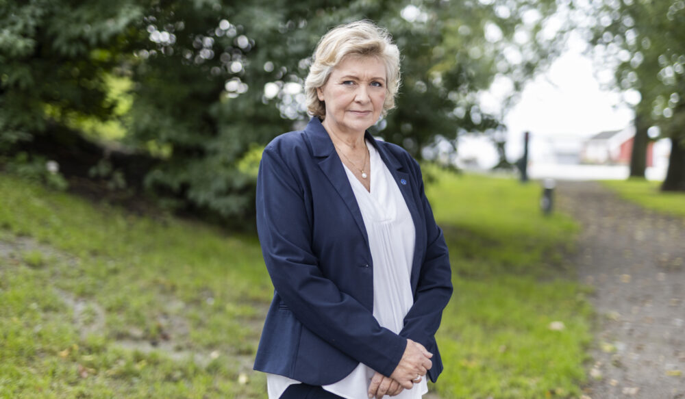 Akademikerne går ut i streik – Staten går baklengs inn i fremtiden, sier Kari Tønnessen Nordli. Foto: Akademikerne