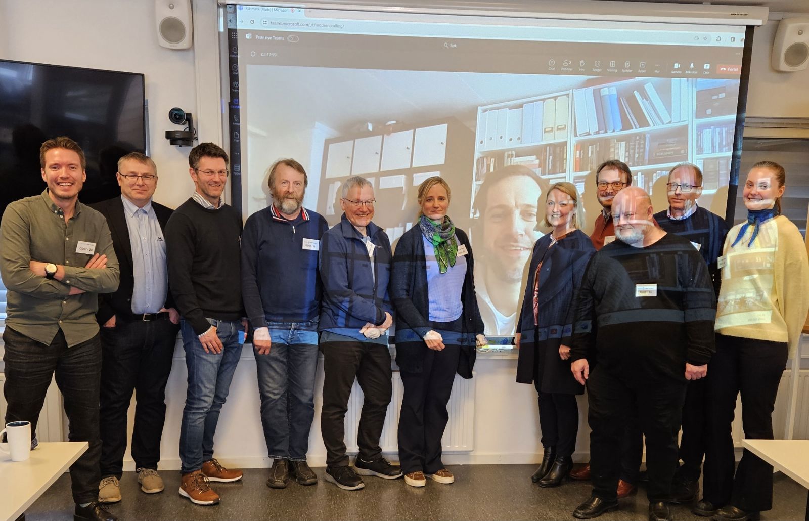 Bilde av medlemmer i RU