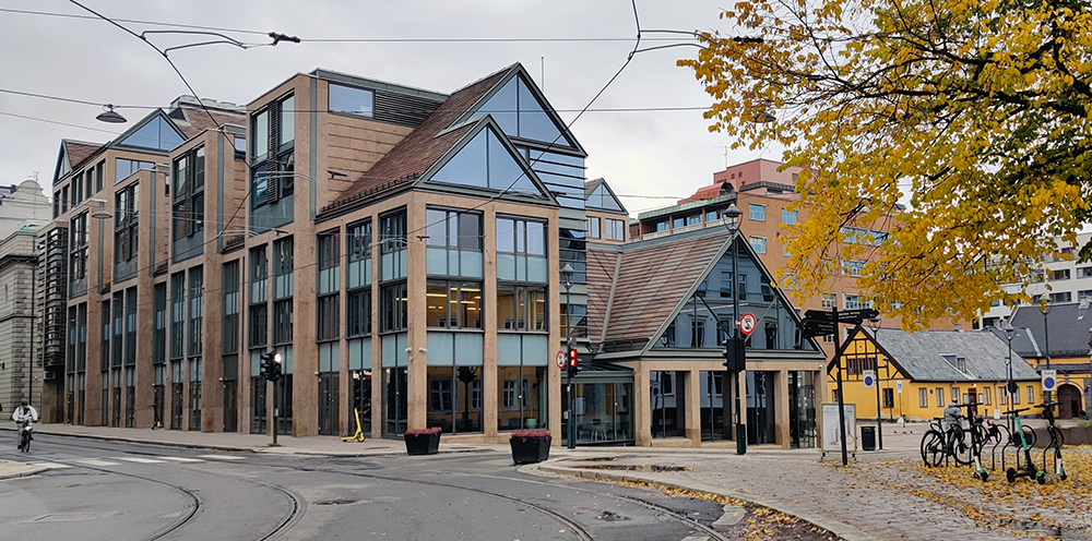 Legenes hus sett fra skansen. Foto: Legeforeningen