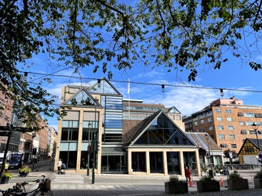 Legenes hus fasade mot sør. Foto: Legeforeningen