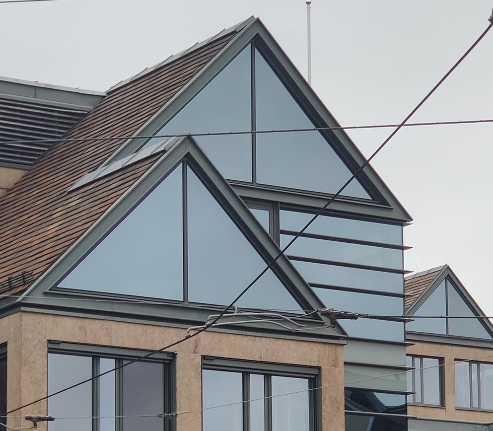 Utsnitt av Fasade Legenes hus. Foto: Legeforeningen