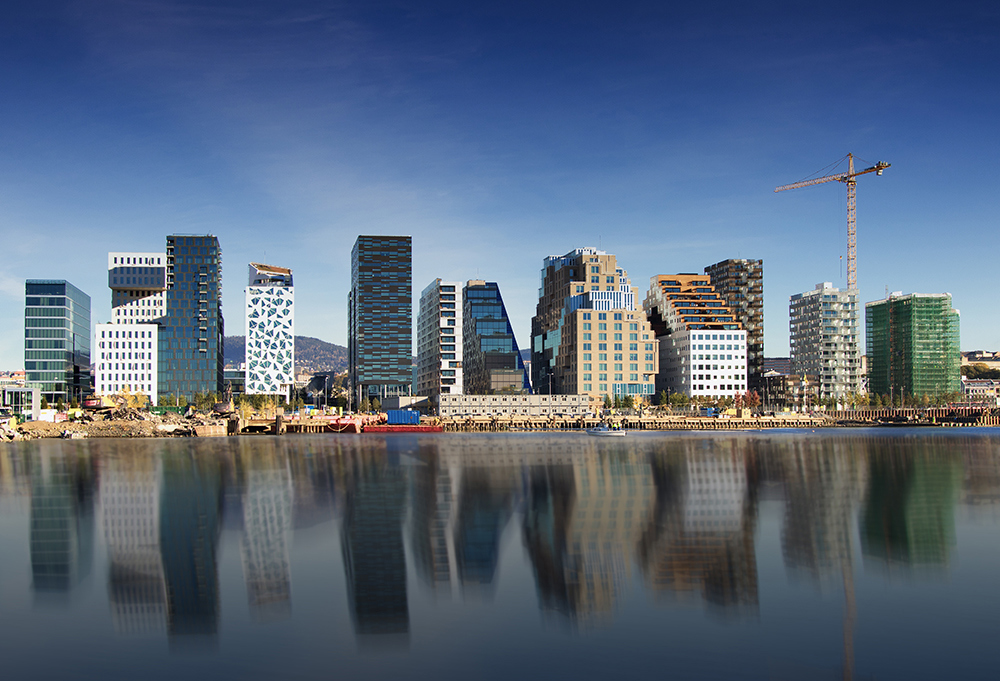 Oslo barcode - Illustrasjonsbilde fra Colourbox.com