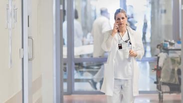 Illustrasjonsbilde sykehuslege. Foto: Thomas Barstad Eckhoff/Legeforeningen