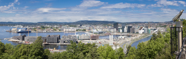 Panoramabilde av Oslo sentrum. Foto: Istockphoto.com/Baiaz