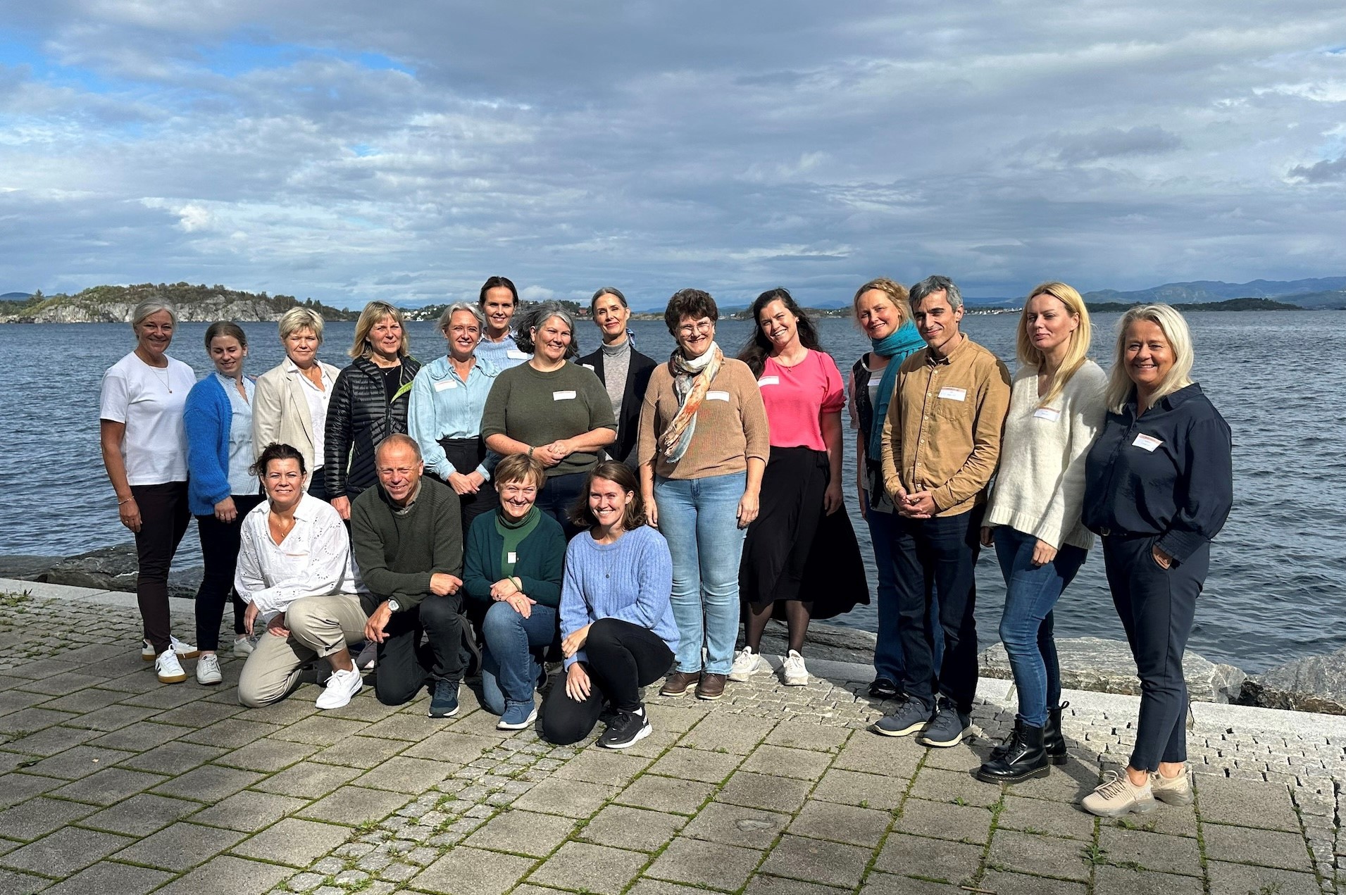 bilde av deltakerne i nettverk for kommunale palliative team